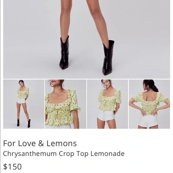 For love and lemons top - Picture 4 of 6